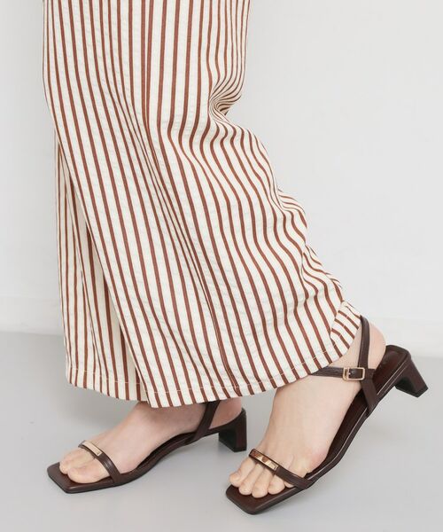 THE SHOP TK / ザ ショップ ティーケー パンツ | ドビーストライプイージーパンツ | 詳細15