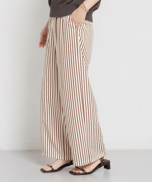 THE SHOP TK / ザ ショップ ティーケー パンツ | ドビーストライプイージーパンツ | 詳細5