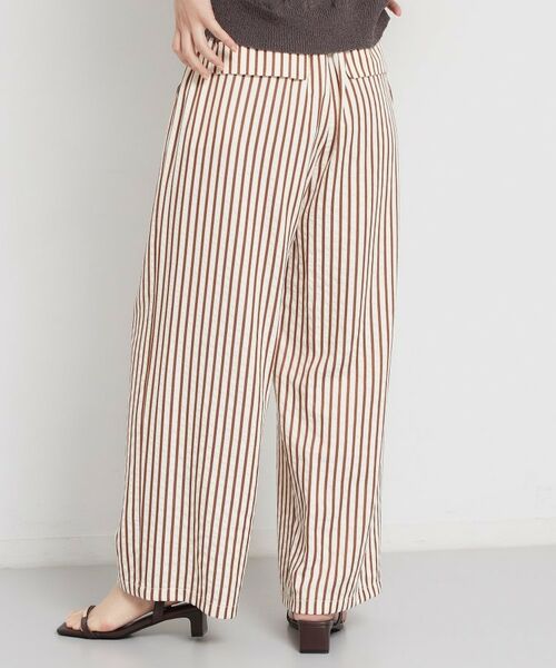 THE SHOP TK / ザ ショップ ティーケー パンツ | ドビーストライプイージーパンツ | 詳細6
