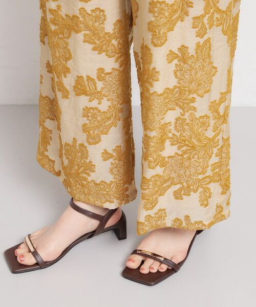 THE SHOP TK / ザ ショップ ティーケー パンツ | ジャガードイージーパンツ | 詳細14