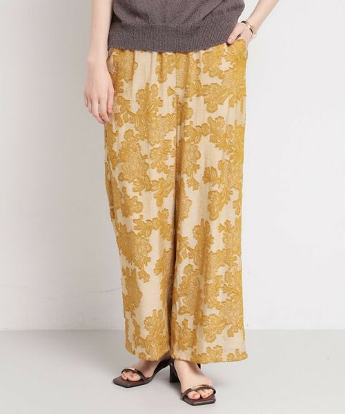 THE SHOP TK / ザ ショップ ティーケー パンツ | ジャガードイージーパンツ | 詳細5