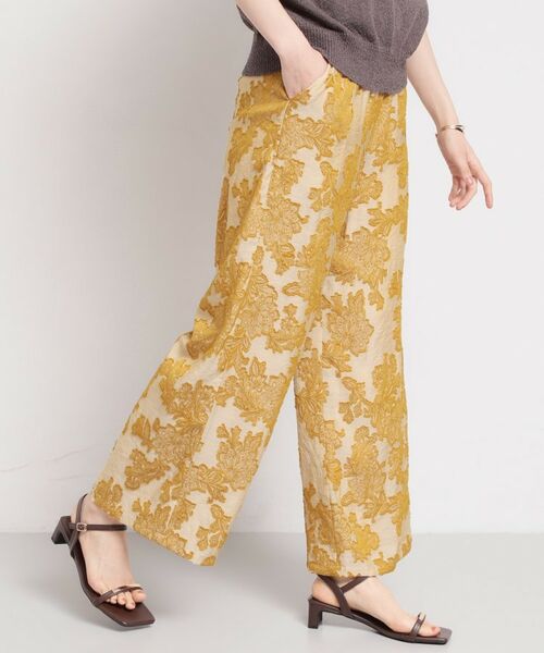 THE SHOP TK / ザ ショップ ティーケー パンツ | ジャガードイージーパンツ | 詳細6