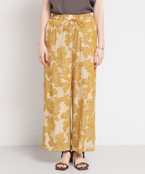 THE SHOP TK / ザ ショップ ティーケー パンツ | ジャガードイージーパンツ | 詳細9