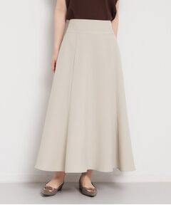 THE SHOP TK / ザ ショップ ティーケー スカート | 麻調ミモレ丈フレアスカート