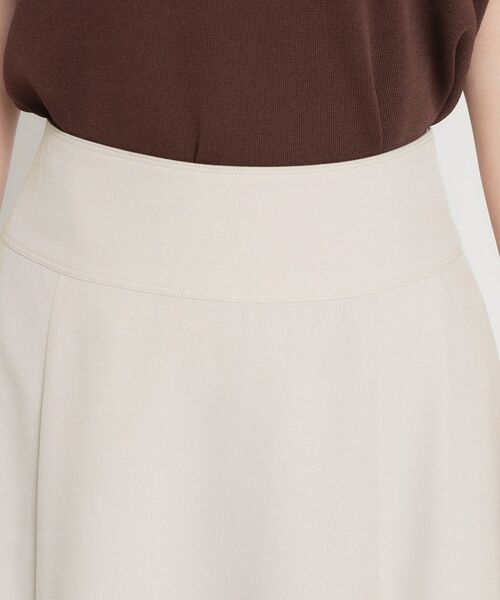 THE SHOP TK / ザ ショップ ティーケー スカート | 麻調ミモレ丈フレアスカート | 詳細12