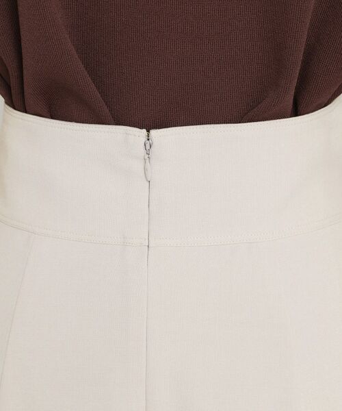THE SHOP TK / ザ ショップ ティーケー スカート | 麻調ミモレ丈フレアスカート | 詳細13