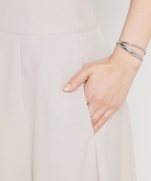THE SHOP TK / ザ ショップ ティーケー スカート | 麻調ミモレ丈フレアスカート | 詳細14