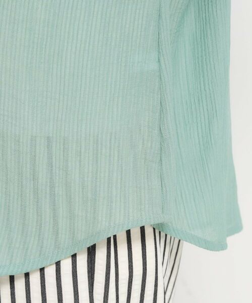 THE SHOP TK / ザ ショップ ティーケー シャツ・ブラウス | ティアードフリル楊柳シャツ | 詳細18