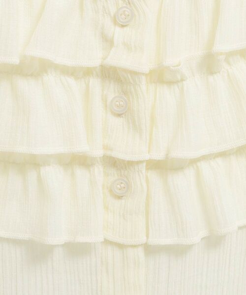 THE SHOP TK / ザ ショップ ティーケー シャツ・ブラウス | ティアードフリル楊柳シャツ | 詳細4