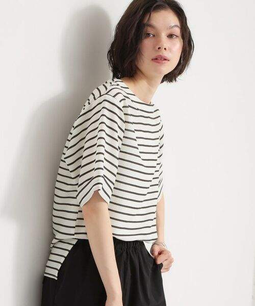 THE SHOP TK / ザ ショップ ティーケー シャツ・ブラウス | 麻調メッシュブラウス | 詳細18