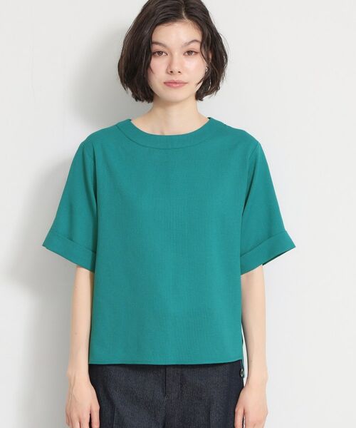 THE SHOP TK / ザ ショップ ティーケー シャツ・ブラウス | 麻調メッシュブラウス | 詳細21