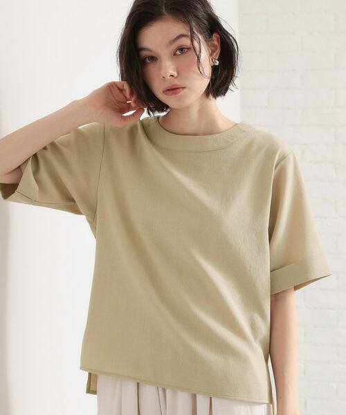 THE SHOP TK / ザ ショップ ティーケー シャツ・ブラウス | 麻調メッシュブラウス | 詳細5