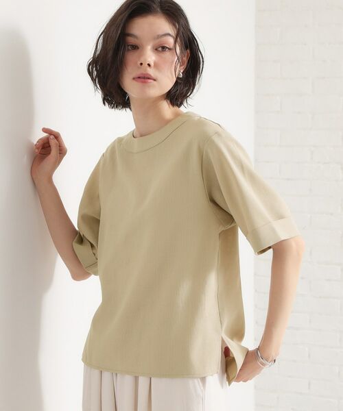 THE SHOP TK / ザ ショップ ティーケー シャツ・ブラウス | 麻調メッシュブラウス | 詳細6