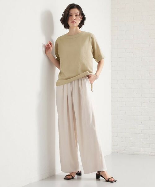 THE SHOP TK / ザ ショップ ティーケー シャツ・ブラウス | 麻調メッシュブラウス | 詳細7