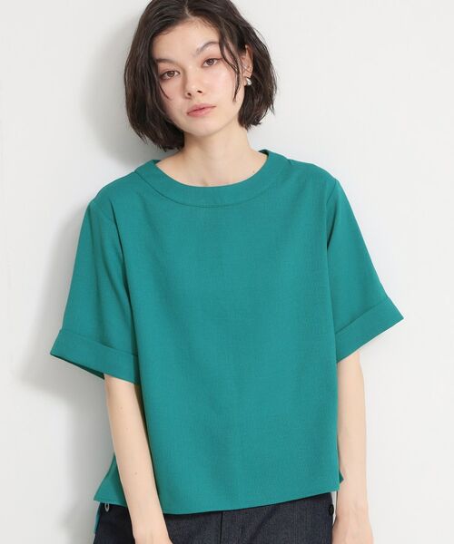 THE SHOP TK / ザ ショップ ティーケー シャツ・ブラウス | 麻調メッシュブラウス | 詳細9