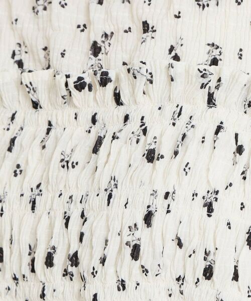 THE SHOP TK / ザ ショップ ティーケー シャツ・ブラウス | 花柄楊柳シャーリングブラウス | 詳細4