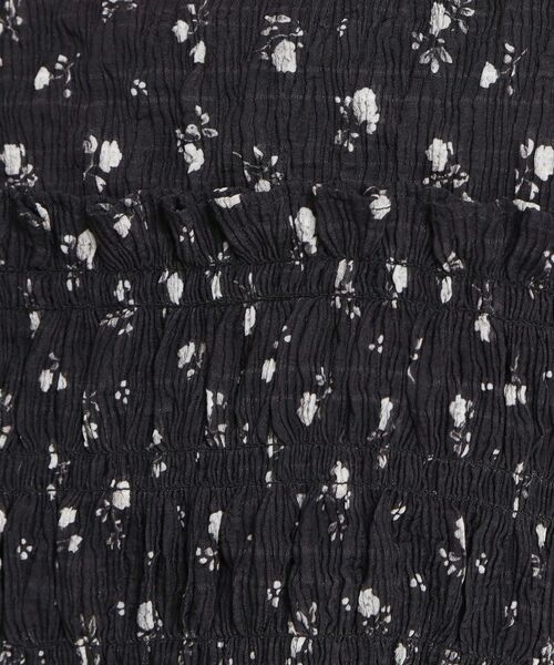 THE SHOP TK / ザ ショップ ティーケー シャツ・ブラウス | 花柄楊柳シャーリングブラウス | 詳細8
