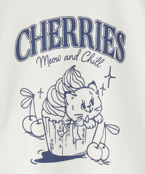 THE SHOP TK / ザ ショップ ティーケー Tシャツ | 天竺アソート アメカジプリント 半袖Tシャツ ロゴ、キャット、ハンバーガー | 詳細10