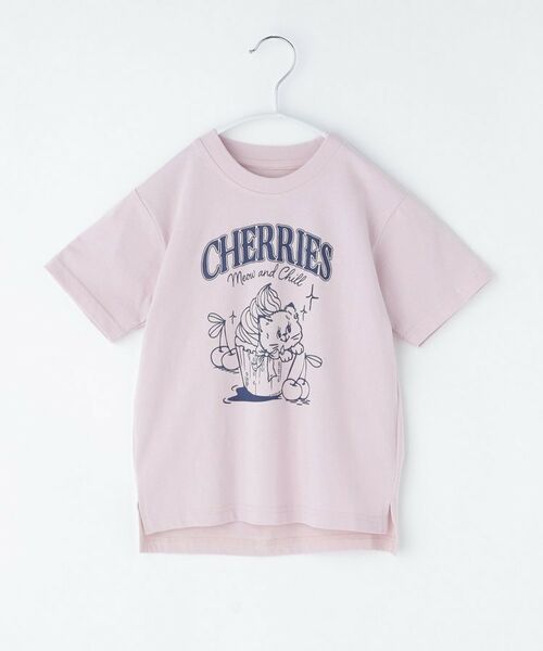 THE SHOP TK / ザ ショップ ティーケー Tシャツ | 天竺アソート アメカジプリント 半袖Tシャツ ロゴ・キャット・ハンバーガー | 詳細13