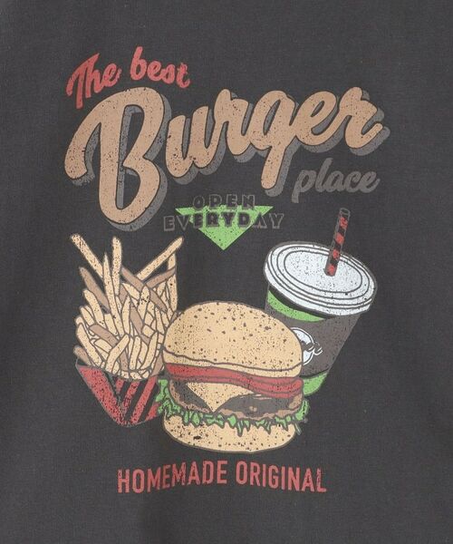 THE SHOP TK / ザ ショップ ティーケー Tシャツ | 天竺アソート アメカジプリント 半袖Tシャツ ロゴ・キャット・ハンバーガー | 詳細19