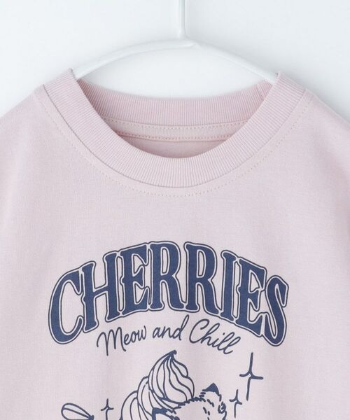 THE SHOP TK / ザ ショップ ティーケー Tシャツ | 天竺アソート アメカジプリント 半袖Tシャツ ロゴ、キャット、ハンバーガー | 詳細3