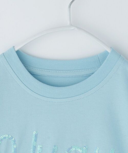 THE SHOP TK / ザ ショップ ティーケー Tシャツ | 天竺アソートプリント半袖Tシャツ 幾何学アート、スパンコール、飛行機 | 詳細3