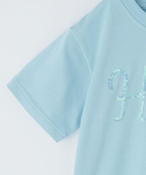 THE SHOP TK / ザ ショップ ティーケー Tシャツ | 天竺アソートプリント半袖Tシャツ 幾何学アート、スパンコール、飛行機 | 詳細4