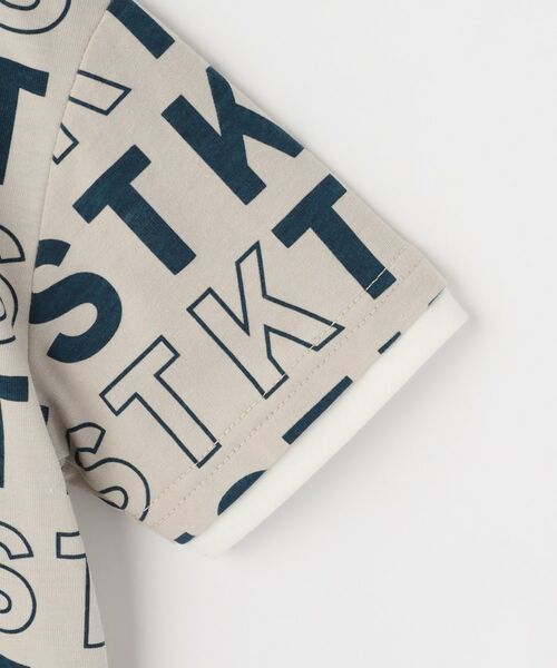 THE SHOP TK / ザ ショップ ティーケー Tシャツ | 【110－160】袖レイヤードTSTKtee | 詳細11