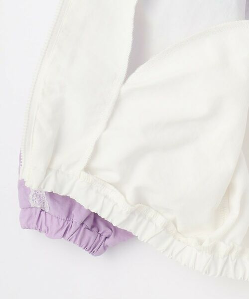 THE SHOP TK / ザ ショップ ティーケー レザーブルゾン・ジャケット | 【110-160】レース配色ナイロンブルゾン | 詳細7