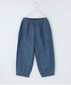 THE SHOP TK / ザ ショップ ティーケー デニムパンツ | デニム 裾ゴム ジョガーパンツ