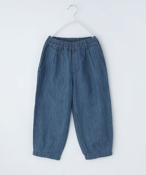 THE SHOP TK / ザ ショップ ティーケー デニムパンツ | デニム 裾ゴム ジョガーパンツ | 詳細1