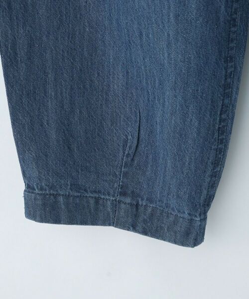 THE SHOP TK / ザ ショップ ティーケー デニムパンツ | デニム 裾ゴム ジョガーパンツ | 詳細11