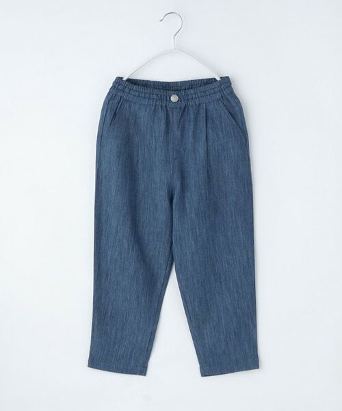 THE SHOP TK / ザ ショップ ティーケー パンツ | デニム ウエストゴム イージーパンツ(ネイビー(094))