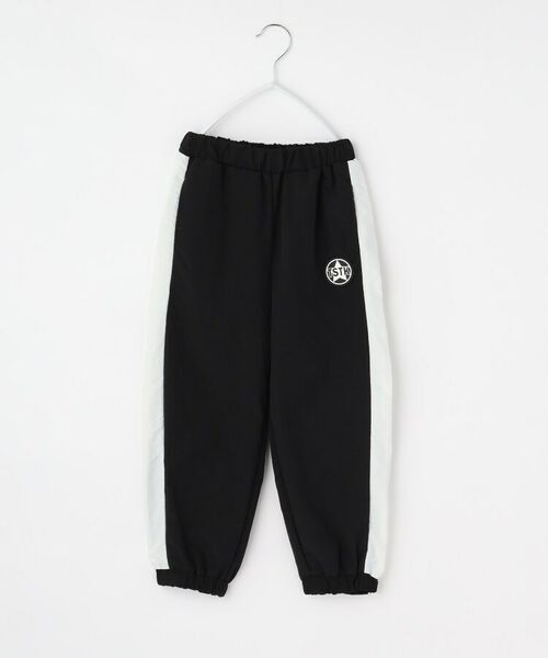 THE SHOP TK / ザ ショップ ティーケー パンツ | 【110-160】配色ラインナイロンパンツ | 詳細1