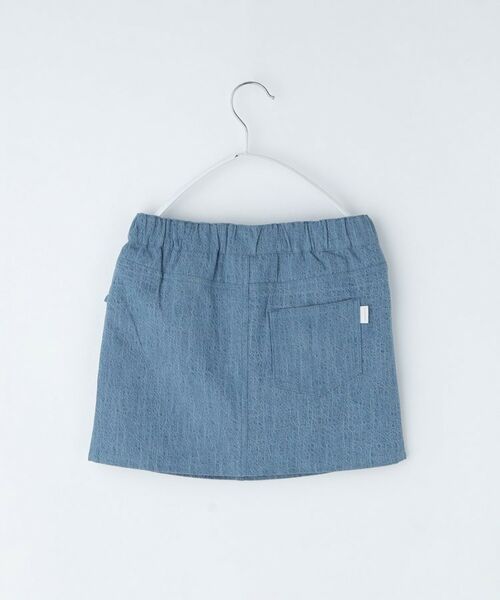 THE SHOP TK / ザ ショップ ティーケー デニムスカート | インナー付き デニム ミニスカート | 詳細2