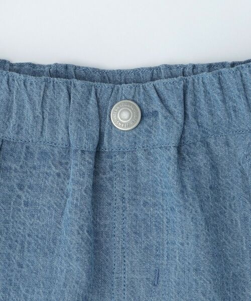 THE SHOP TK / ザ ショップ ティーケー デニムスカート | インナー付き デニム ミニスカート | 詳細3