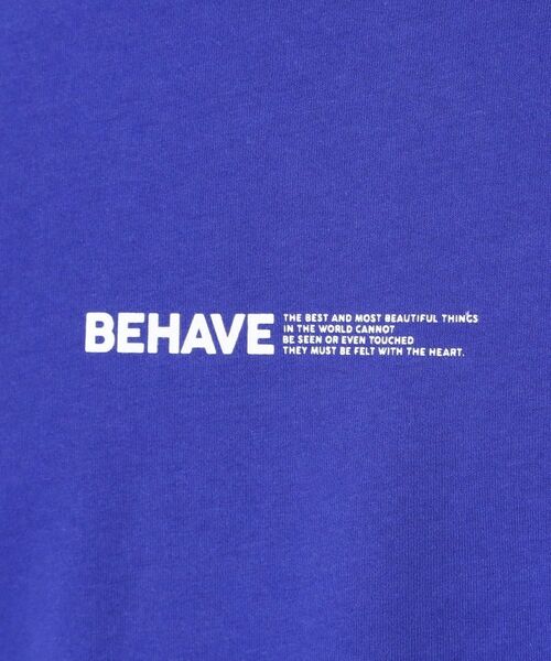 THE SHOP TK / ザ ショップ ティーケー Tシャツ | 【なめらかでソフトな肌触り】ロゴ コットン半袖Tシャツ 洗濯機OK | 詳細16