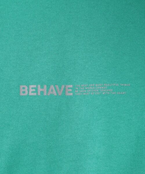 THE SHOP TK / ザ ショップ ティーケー Tシャツ | ロゴ コットン半袖Tシャツ | 詳細4