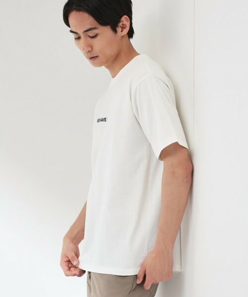 THE SHOP TK / ザ ショップ ティーケー Tシャツ | ロゴ コットン半袖Tシャツ | 詳細6