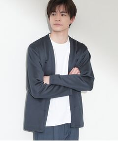 THE SHOP TK / ザ ショップ ティーケー カーディガン・ボレロ | スエードタッチカーディガン 洗濯機OK