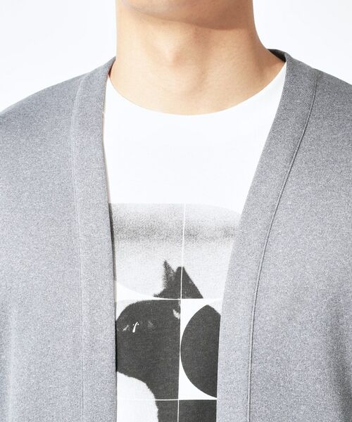 THE SHOP TK / ザ ショップ ティーケー カーディガン・ボレロ | スエードタッチカーディガン 洗濯機OK | 詳細12
