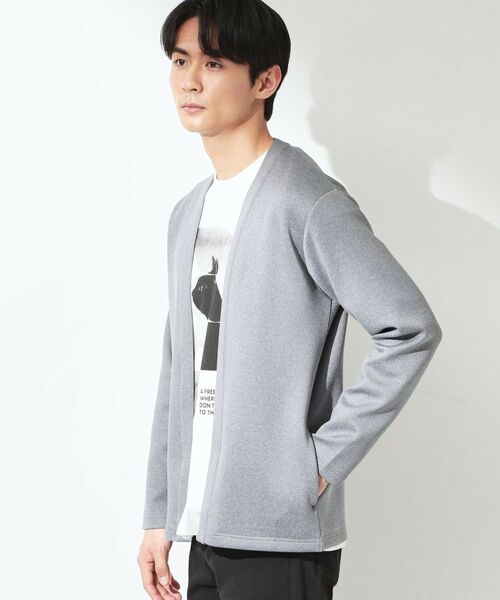 THE SHOP TK / ザ ショップ ティーケー カーディガン・ボレロ | スエードタッチカーディガン 洗濯機OK | 詳細2