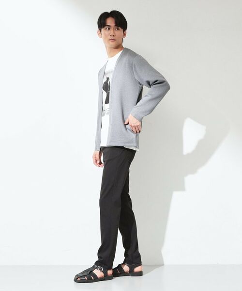 THE SHOP TK / ザ ショップ ティーケー カーディガン・ボレロ | スエードタッチカーディガン 洗濯機OK | 詳細3