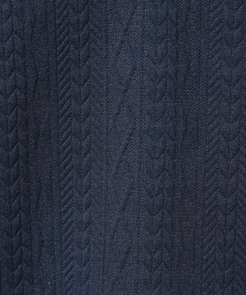 THE SHOP TK / ザ ショップ ティーケー ポロシャツ | ケーブルフクレポロシャツ | 詳細12