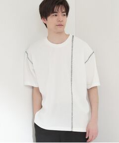 THE SHOP TK / ザ ショップ ティーケー カットソー | ハンドステッチ 半袖Tシャツ 洗濯機OK