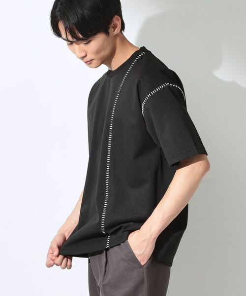 THE SHOP TK / ザ ショップ ティーケー カットソー | ハンドステッチ半袖Tシャツ | 詳細1