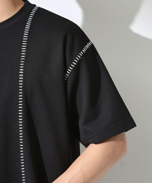 THE SHOP TK / ザ ショップ ティーケー カットソー | ハンドステッチ 半袖Tシャツ 洗濯機OK | 詳細13