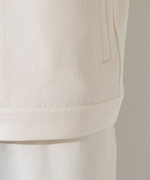 THE SHOP TK / ザ ショップ ティーケー レザーブルゾン・ジャケット | パナマメッシュ シャツブルゾン 洗濯機OK／セットアップ可 | 詳細15