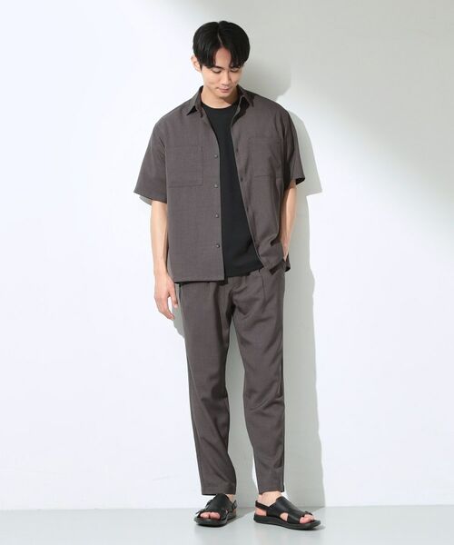 THE SHOP TK / ザ ショップ ティーケー パンツ | LITE TEX イージーパンツ セットアップ可 | 詳細3