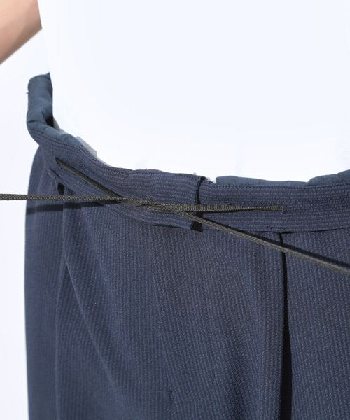 THE SHOP TK / ザ ショップ ティーケー パンツ | マイクロ シアサッカー イージーパンツ 洗濯機OK／セットアップ可 | 詳細14